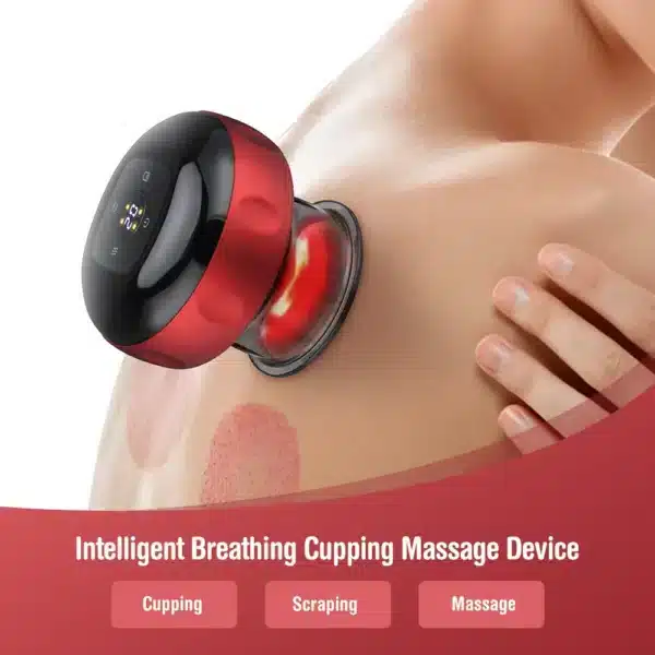 Electric Vacuum Cupping Massager Body Cups Anti-Cellulite Therapy Massager for Body Electric Guasha Scraping Fat Burning Slimming