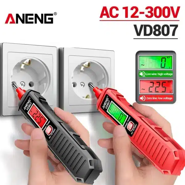 Smart Electric Pen Tester NCV Sensor AC 12-300V Non-contact Wire Detector Tools