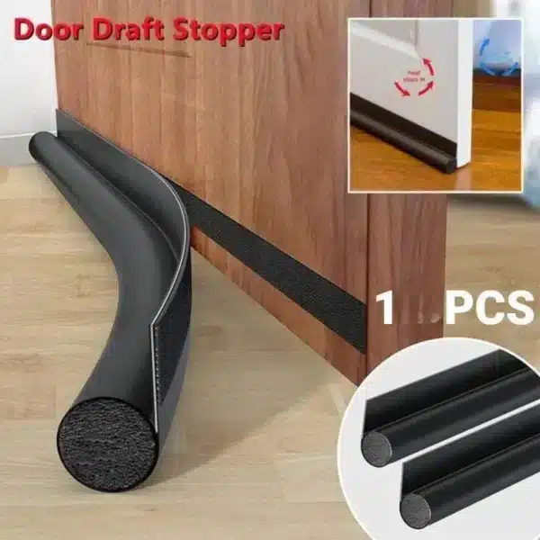 Door Bottom Draft Stopper Weather Stripping Door Sweep Under Door Draft Blocker Insulator Weatherstrip House Acoustic Foam