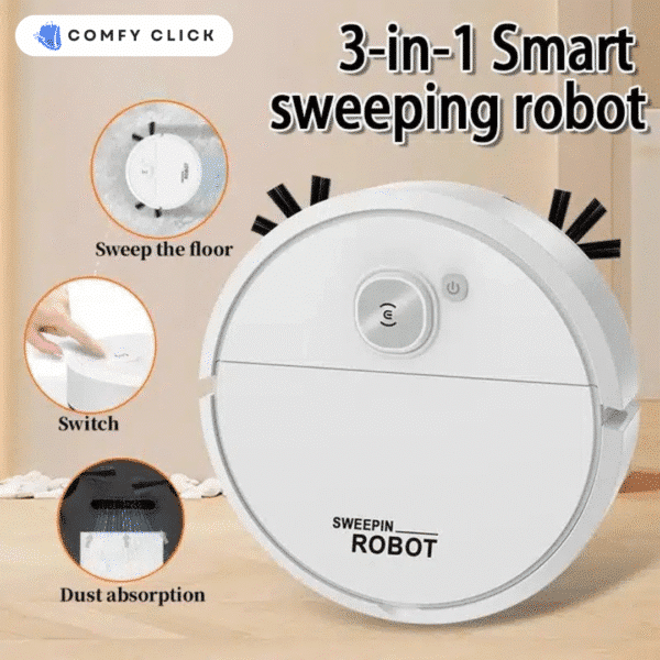 3-in-1 Smart Robot Vacuum Cleaner