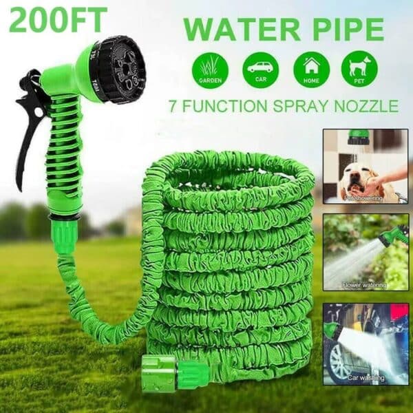 Expandable Magic Hose, High-Pressure Car Wash, 7Water Spraying Functions, Water Gun, Home Garden Watering Hose garden hose by COMFYCLICK