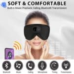 sleep headphones eye mask