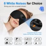 bluetooth sleep mask with speakers