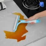 bathroom glass wiper no water marks