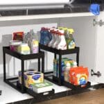 bathroom under sink organizer