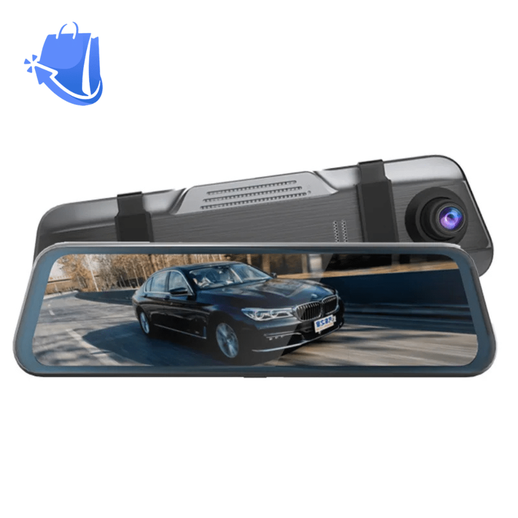 3 Channel Dash Cam Car Mirror DVR HD 1080P - Image 3