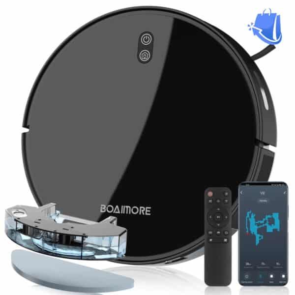 Smart Robot Vacuum Cleaner and Mop for Pet Hair Home